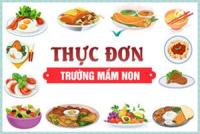 Thực đơn tháng 3 của trẻ năm học 2025-2026
